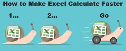 speed up excel for mac